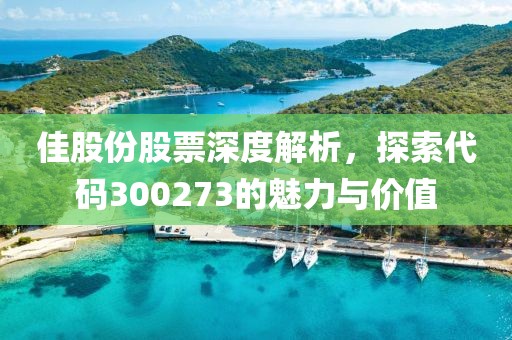 佳股份股票深度解析，探索代碼300273的魅力與價(jià)值