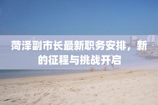 菏澤副市長(zhǎng)最新職務(wù)安排，新的征程與挑戰(zhàn)開啟