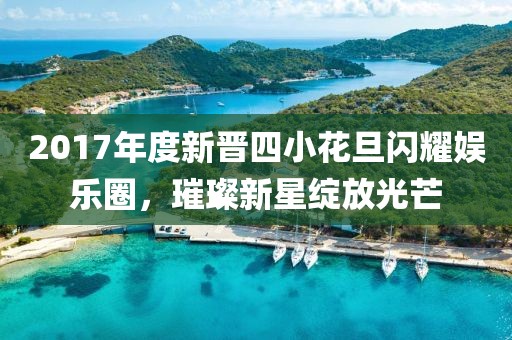 2017年度新晉四小花旦閃耀娛樂(lè)圈，璀璨新星綻放光芒