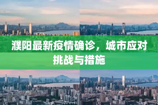 濮陽最新疫情確診，城市應對挑戰(zhàn)與措施