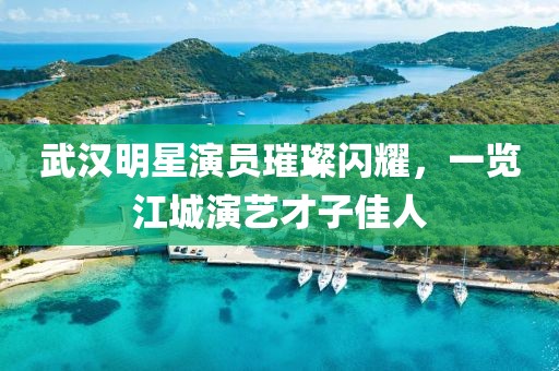 武漢明星演員璀璨閃耀，一覽江城演藝才子佳人
