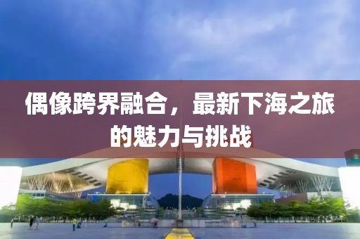 偶像跨界融合，最新下海之旅的魅力與挑戰(zhàn)