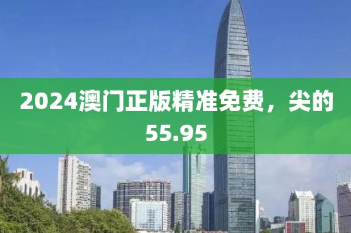 2024澳門正版精準免費，尖的55.95