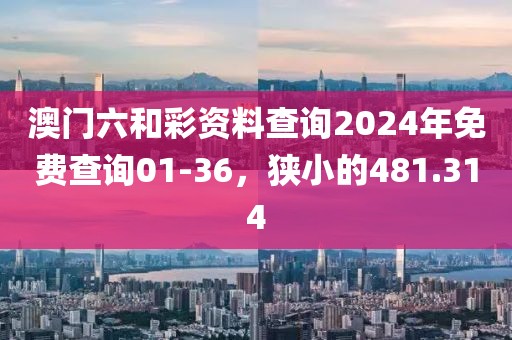 澳門六和彩資料查詢2024年免費查詢01-36，狹小的481.314