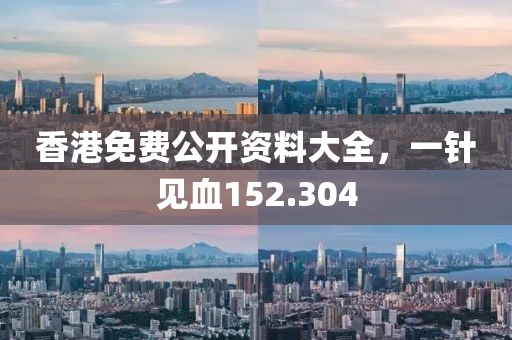 香港免費(fèi)公開資料大全，一針見血152.304