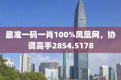 最準(zhǔn)一碼一肖100%鳳凰網(wǎng)，協(xié)調(diào)高手2854.5178