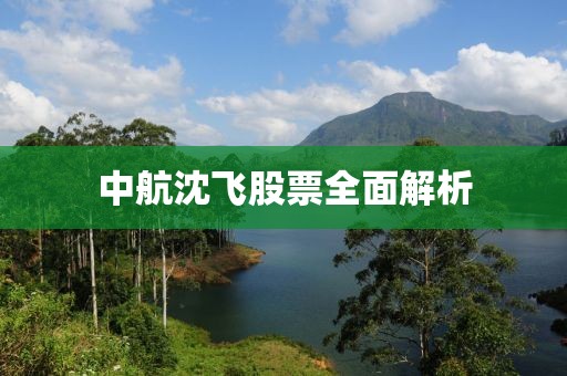 中航沈飛股票全面解析
