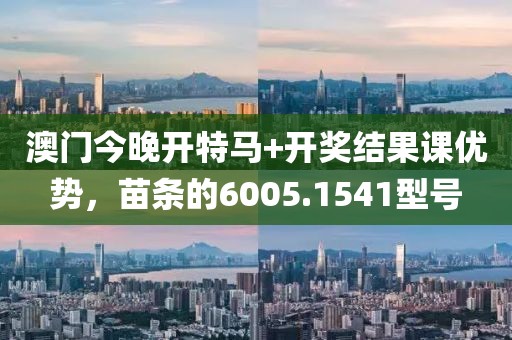 澳門今晚開特馬+開獎結果課優(yōu)勢，苗條的6005.1541型號