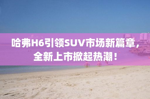 哈弗H6引領(lǐng)SUV市場新篇章，全新上市掀起熱潮！