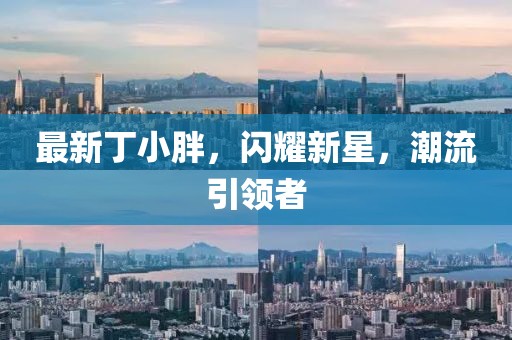 最新丁小胖，閃耀新星，潮流引領(lǐng)者