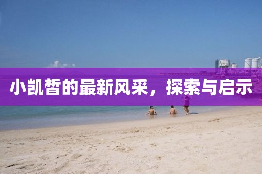 小凱皙的最新風(fēng)采，探索與啟示