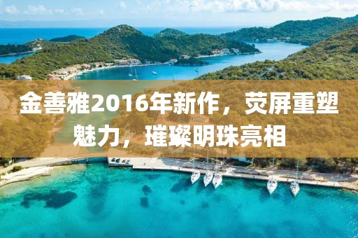 金善雅2016年新作，熒屏重塑魅力，璀璨明珠亮相