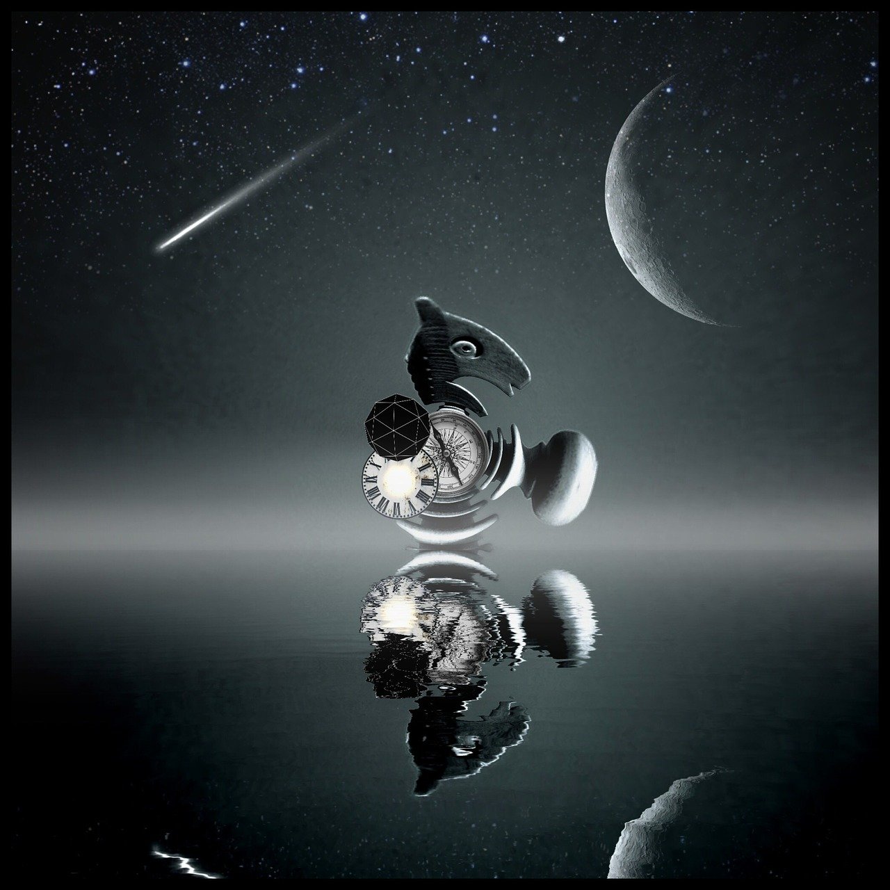 真空中的明星，無(wú)重力環(huán)境下的藝術(shù)之光探索