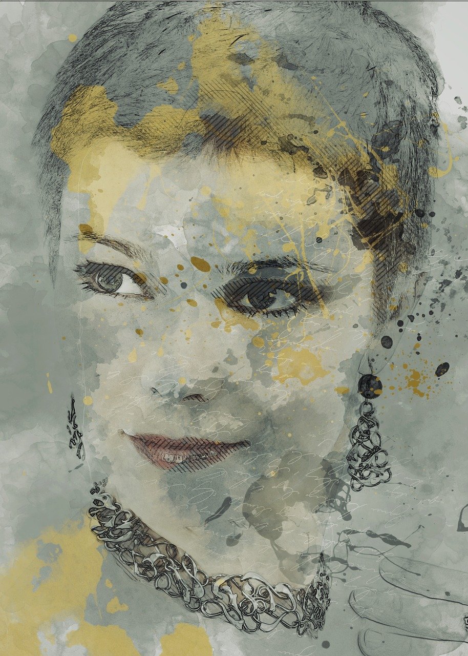 動漫頭像女素描，藝術(shù)之美與個性魅力的完美融合