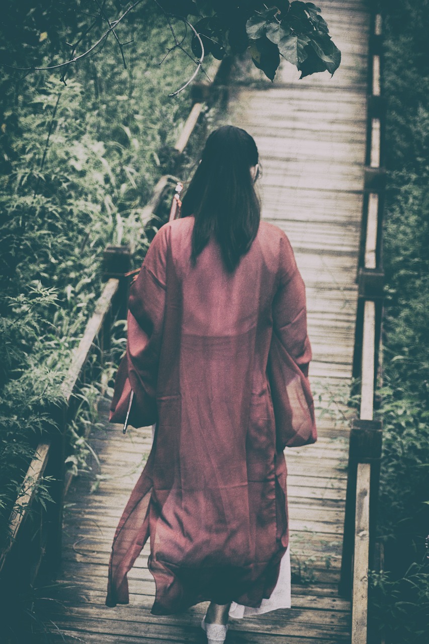 動漫人物古裝，古今交融的藝術風采